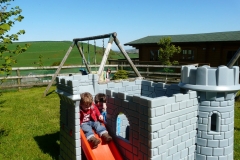 Springbank play area and view